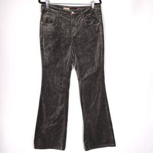 Anthropologie Pilcro Women’s Demilune Boot Velvet Flare‎ Jeans MOSS Size 31